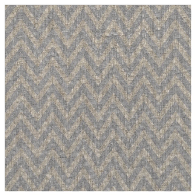 Tissu Gris moderne Chevron rayures (Échantillon)