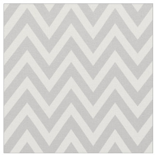 Tissu Gris moderne Chevron rayures