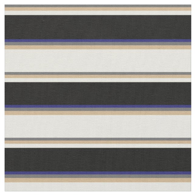 Tissu Gris, Tan, Beige, Noir et Bleu de minuit (Fermer)