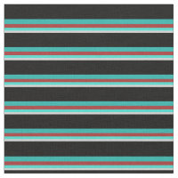 Gris, Turquoise, Brown, Vert de mer clair & Noir