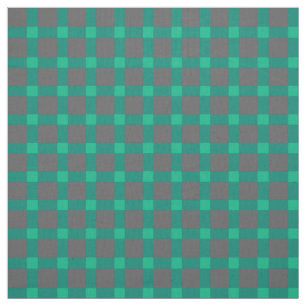 Tissu Gris vert, plaid