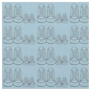 Tissu Grosse Petite Chaussures Nouveau bébé Garçon Bleu 