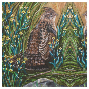 Tissu Grouse de chute