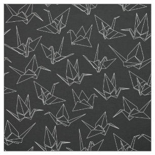 Tissu Grues de papier