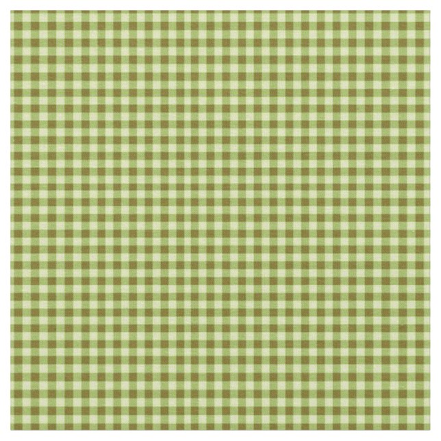 Tissu Guingan lumineux de vert de chaux (Fermer)