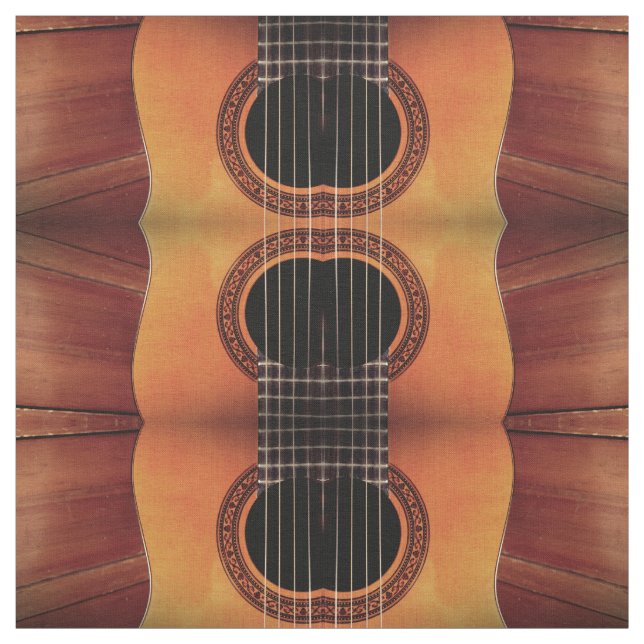Tissu Guitare acoustique (Échantillon)