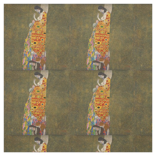 Tissu Gustav Klimt - Espoir (Échantillon)