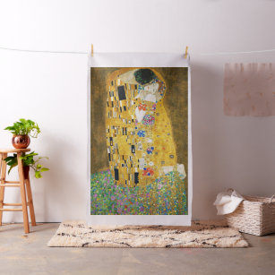 Tissu Gustav Klimt la peinture vintage de Nouveau d'art