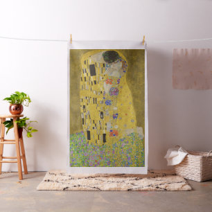 Tissu Gustav Klimt - Le baiser