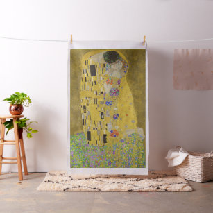 Tissu Gustav Klimt - Le baiser
