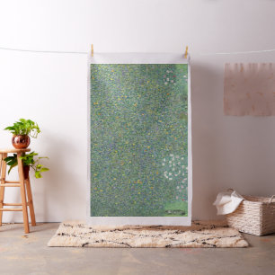 Tissu Gustav Klimt Rosebushes Under the Trees GalleryHD