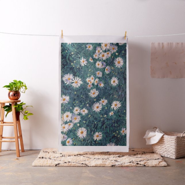 Tissu Gustave Caillebotte - Lit de marguerites, détails (In Situ)