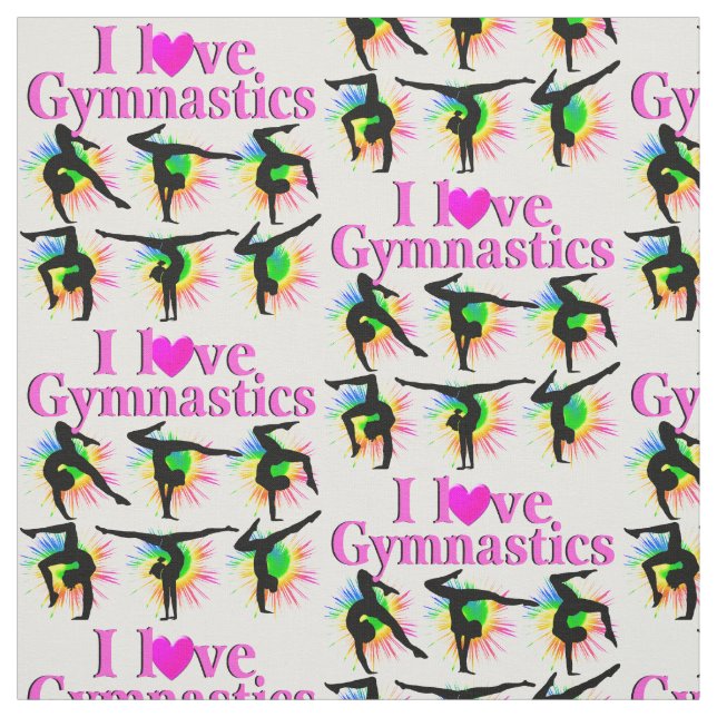 TISSU GYMNAST CUIT ET ADORABLE (Échantillon)