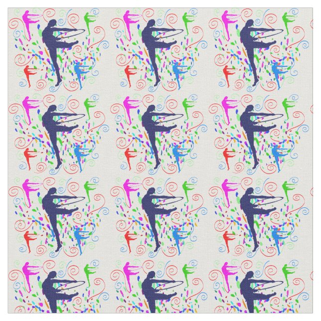 Tissu Gymnastique artistique (Fermer)