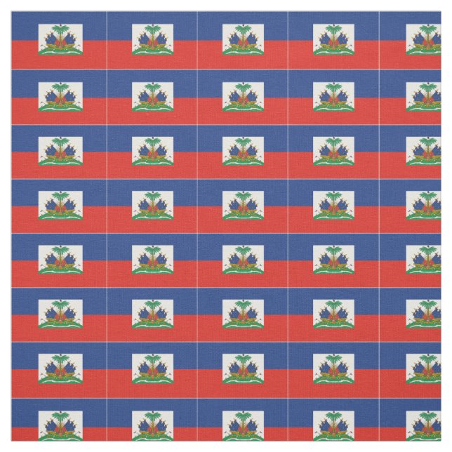 Tissu haïtien de drapeau (Échantillon)