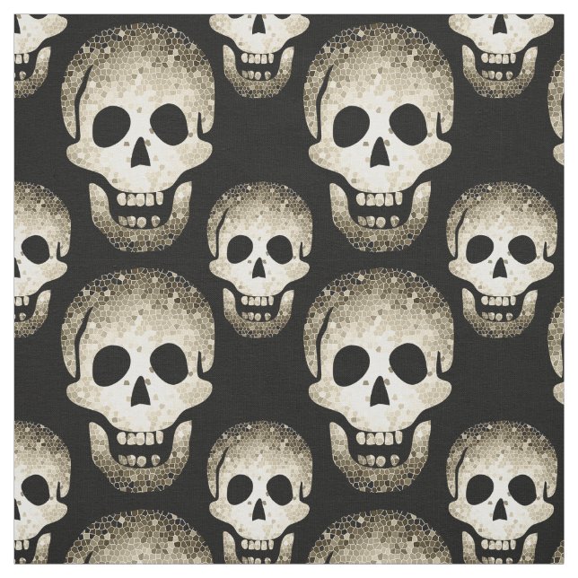 Tissu Halloween Crânes riants Cheeky Witch® Pagan (Échantillon)