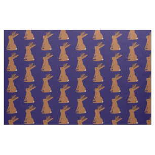 Tissu Halloween Jackalope Trou ou traitement