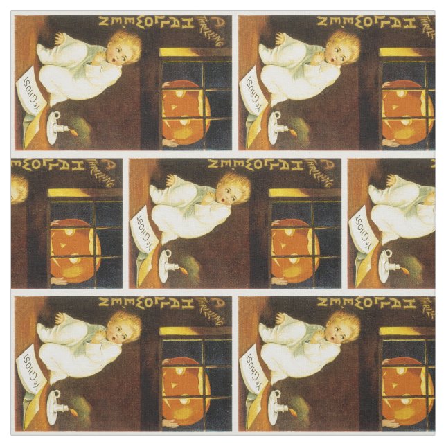 Tissu Halloween palpitant (Échantillon)