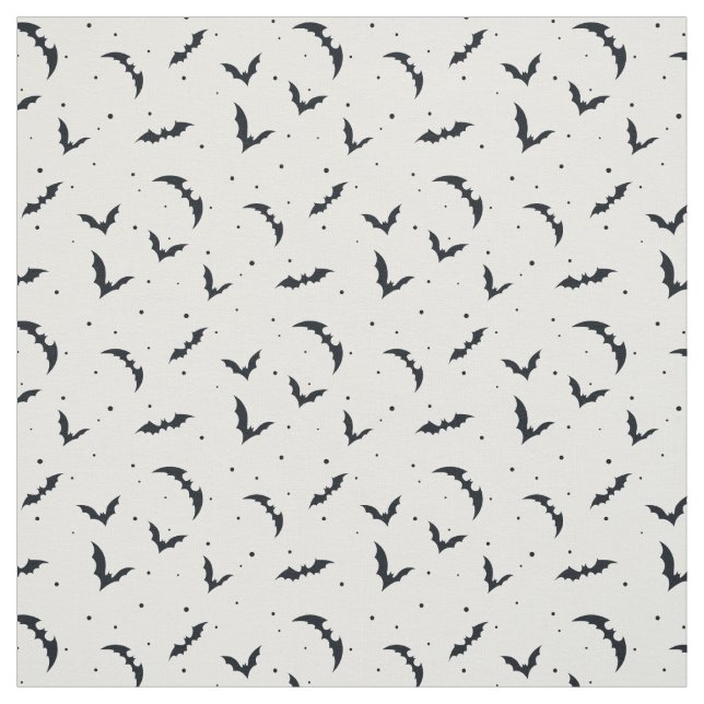 Tissu Halloween timbré (Échantillon)