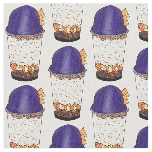 Tissu Halo-Halo (Haluhalo) Ice hawaïenne philippine de r (Fermer)