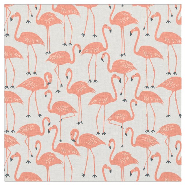 Tissu Hand-Drawn Flamingo | Tropical Sewing & Quilting (Fermer)