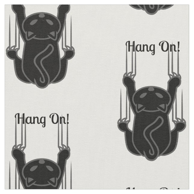 Tissu Hang Sur Chat Noir Thunder_Cove  (Fermer)