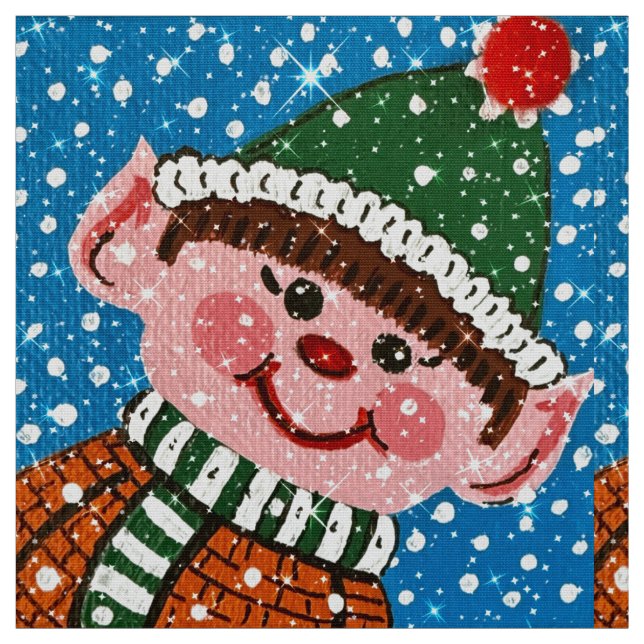 Tissu Happy Elf Fabric (Échantillon)