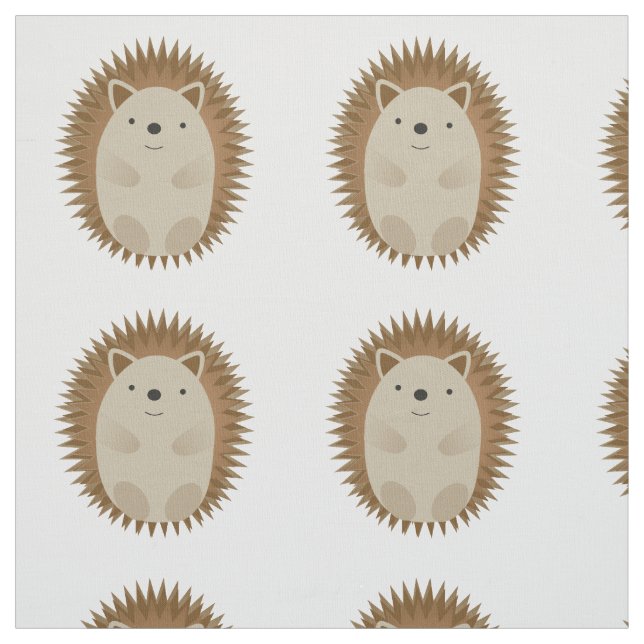 Tissu Happy Hedgehog (Échantillon)