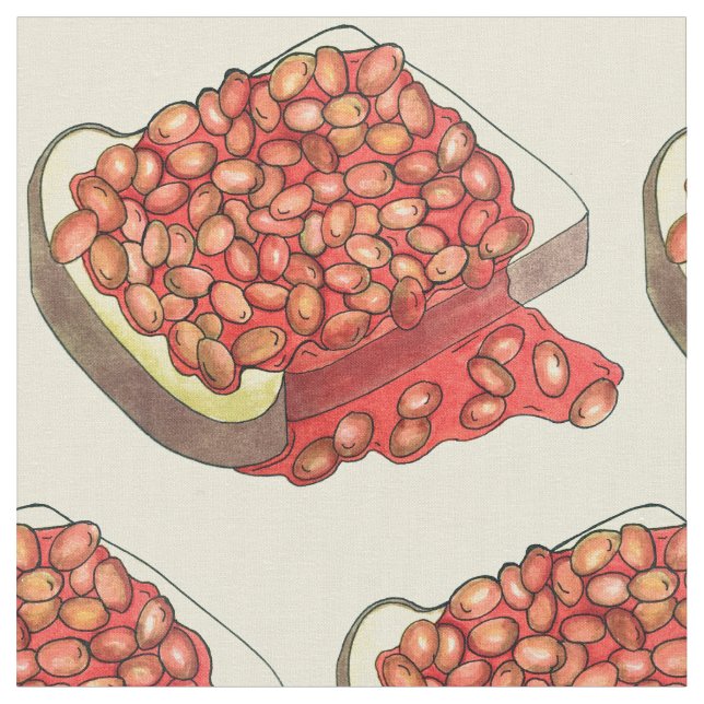 Tissu Haricots au four Royaume-Uni Cuisine britannique (Fermer)