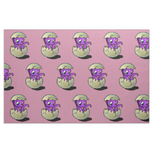 Tissu Hatchling pourpre de dinosaure