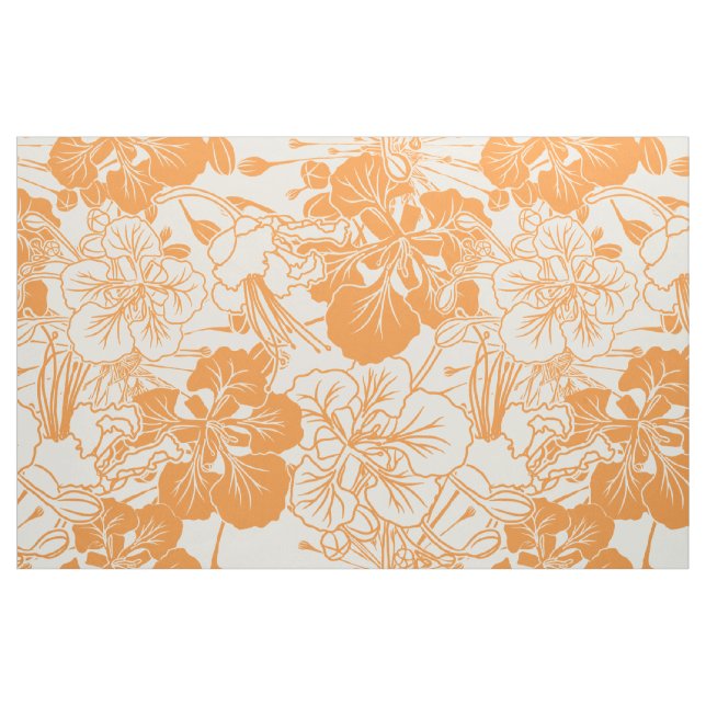 Tissu Hawaïen Print motif de fleurs Ohai Alii (Fat Quarter)
