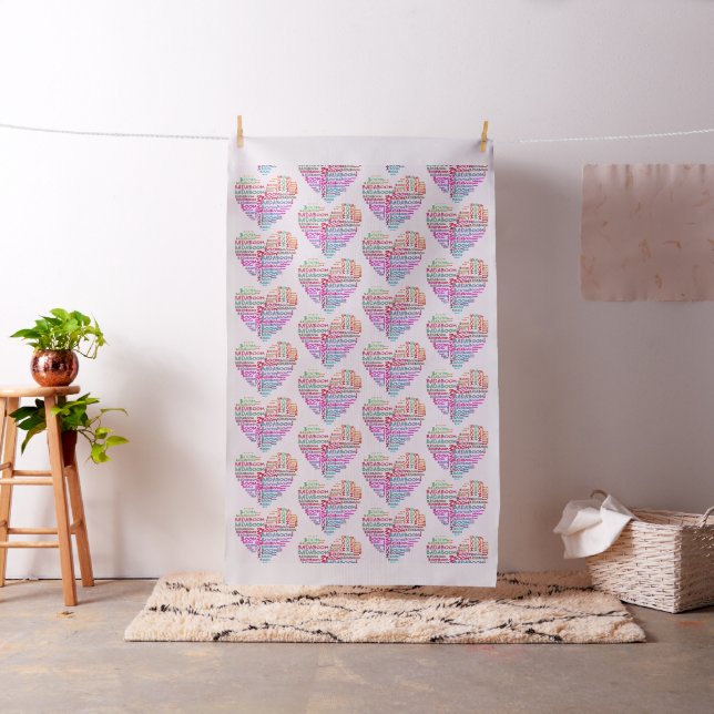 Tissu Heart Badaboom + votre arrière - plan & idées (In Situ)