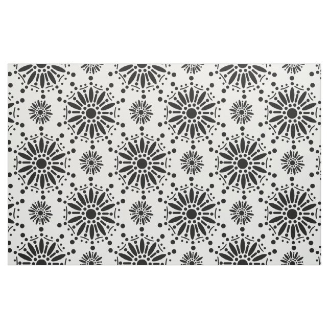 Tissu Henna Black Star (Fat Quarter)