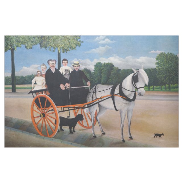 Tissu Henri Rousseau - La Carriole du pere Junier (Yard)