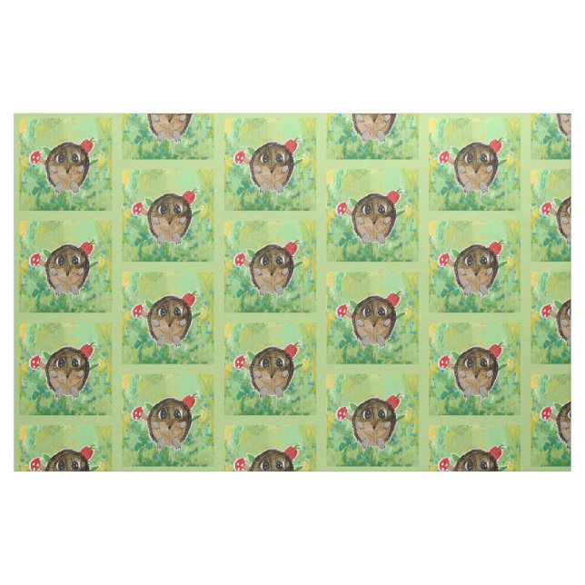 Tissu Hérisson Mignon (Fat Quarter)