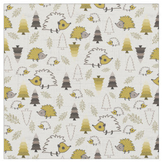 Tissu Hérisson Nocturne Fun Nigh Vision