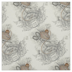 Tissu Héritage familial de couture vintage de notions