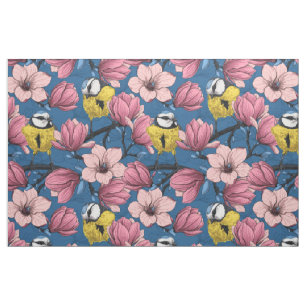 Tissu Heure du printemps