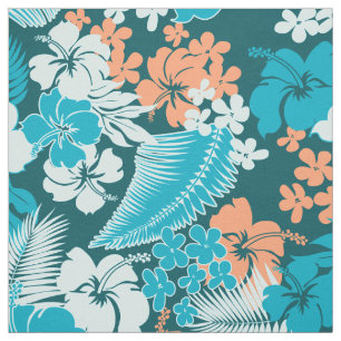 Tissu Hibiscus de la baie de Kona