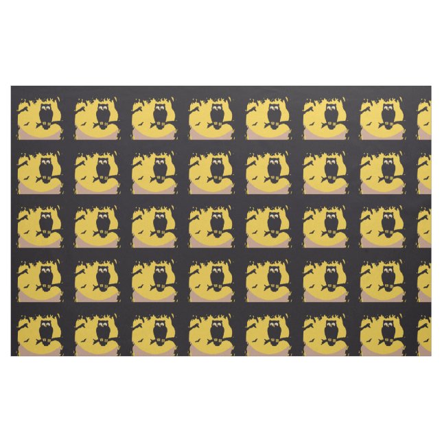 Tissu Hibou (Fat Quarter)