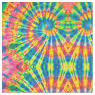 Tissu Hippie colorée Motif teinte Cravate