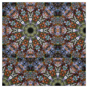 Tissu Hippie moderne et colorée de Boho Kaleidoscope Man