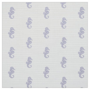 Tissu Hippocampe floral