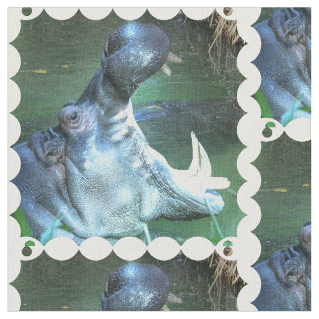 Tissu Hippopotame (Fermer)