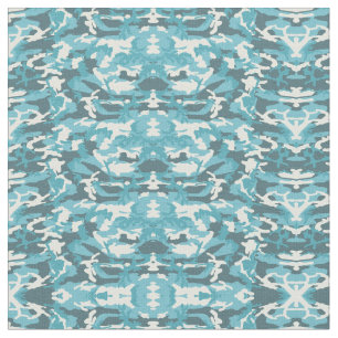 Tissu Hiver Camo bleu Camouflage militaire Forces armées