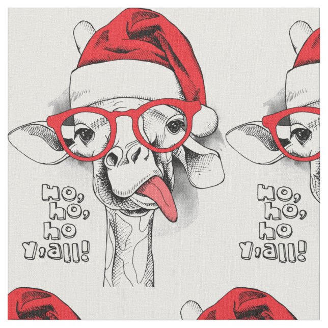 Tissu Ho ho y'all (Fermer)