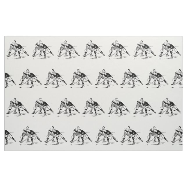 Tissu Hockey sur glace (Fat Quarter)