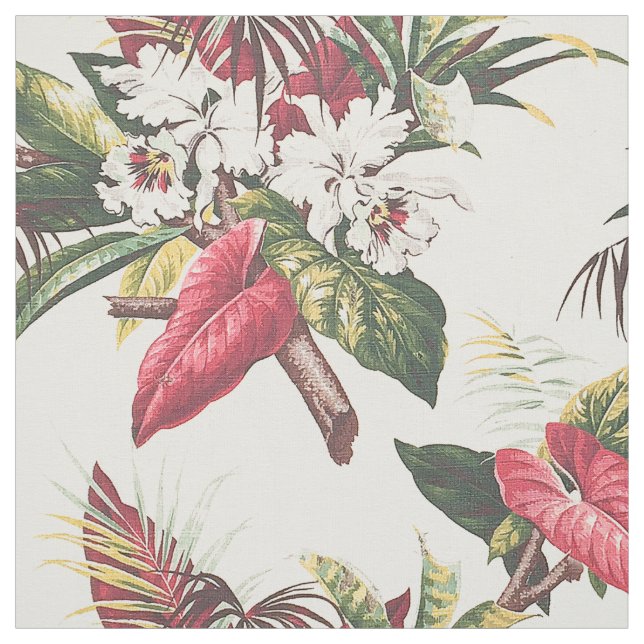 Tissu Hollywood tropical (Échantillon)