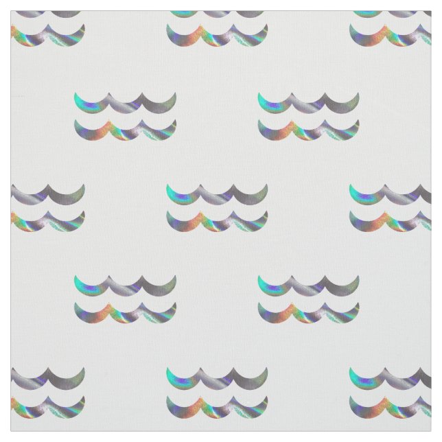 tissu hologramme aquarius (Échantillon)