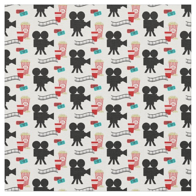 Tissu Home cinéma mixte film matériel motif (Fermer)